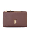 Portafoglio Donna Medio con Bottone 1A Classe Alviero Martini linea Castle Leather in Pelle Mogano PP10