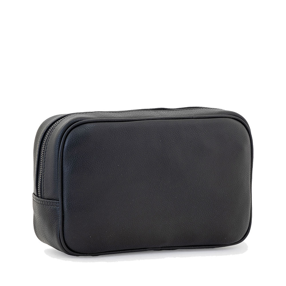 Pouch Uomo 1A Classe Alviero Martini linea Western Leather in Pelle Nera PP20