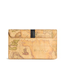 Pochette con Pattina e Tracolla 1A Classe Alviero Martini linea Valley Geo Geo Classic e Nero PP25