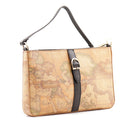 Pochette con Manichetto 1A Classe Alviero Martini linea Valley Geo colore Geo Classic e Nero PP26