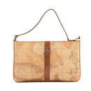 Clutch Bag with Wristlet 1A Classe ALVIERO MARTINI Valley Geo in Geo Classic and Chestnut PP26