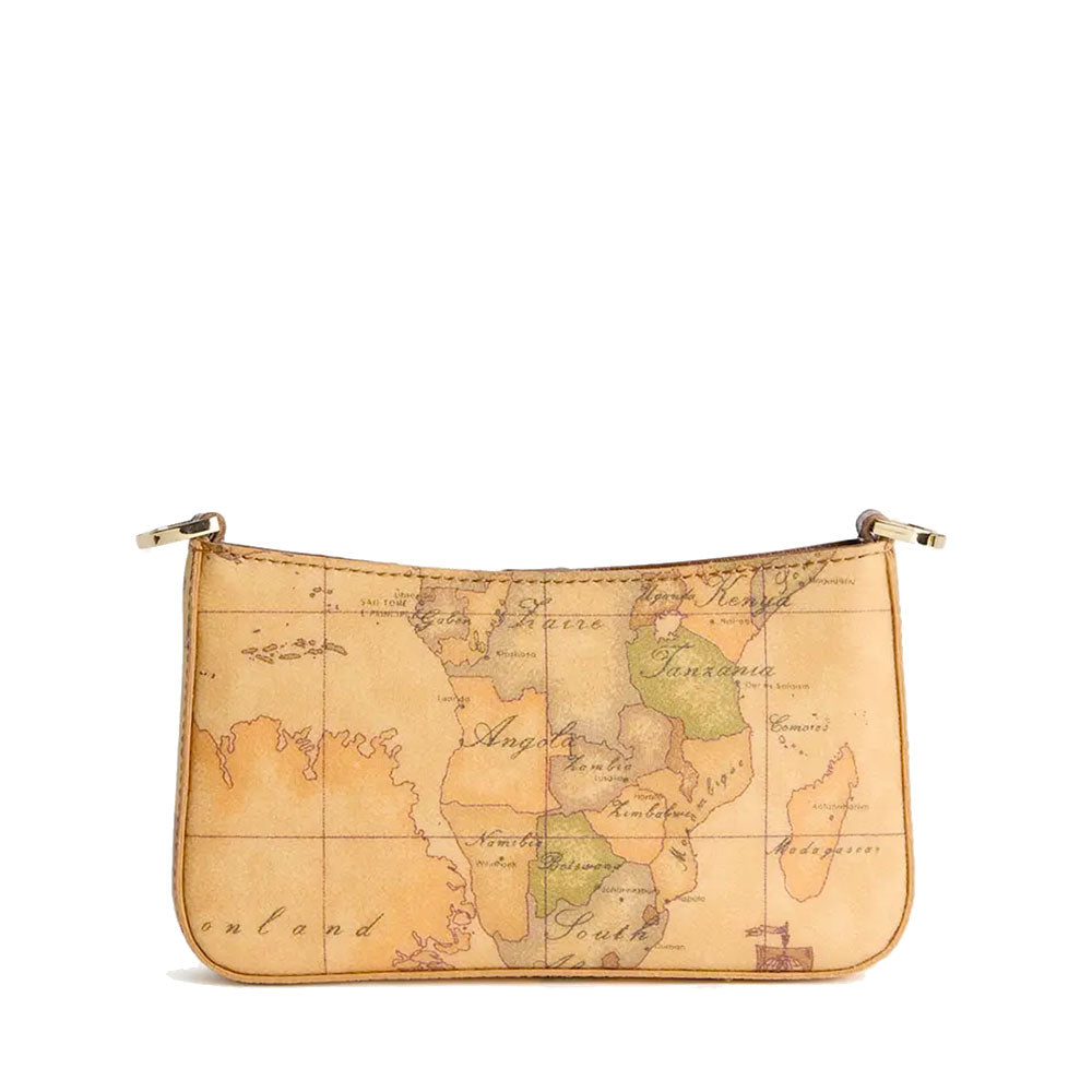 Crossbody Clutch Bag 1A Classe ALVIERO MARTINI Valley Geo in Geo Classic and Chestnut - PP27