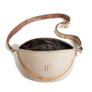 Maxi Marsupio Donna 1A Classe Alviero Martini linea Castle Leather in Pelle Taupe PP34