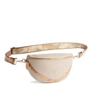 Maxi Marsupio Donna 1A Classe Alviero Martini linea Castle Leather in Pelle Taupe PP34
