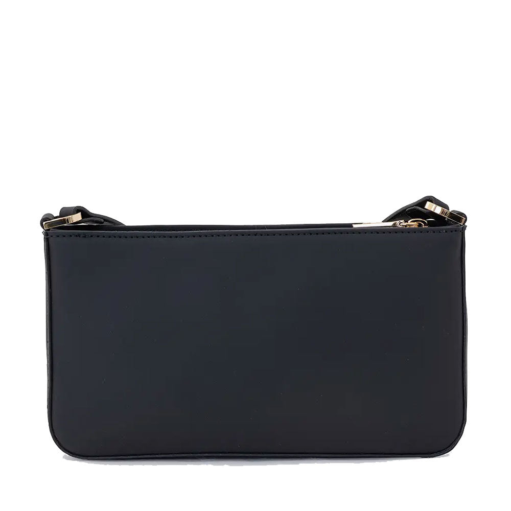 Tracollina Donna 1A Classe Alviero Martini linea Frost Geo in Tessuto Gommato Nero PP54