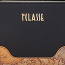 Tracollina Donna 1A Classe Alviero Martini linea Frost Geo in Tessuto Gommato Nero PP54