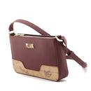 Tracollina Donna 1A Classe Alviero Martini linea Frost Geo in Tessuto Gommato Bordeaux PP54