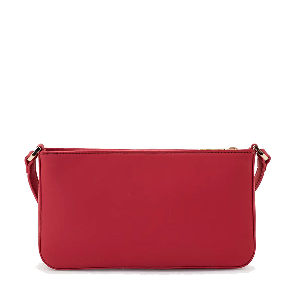 Tracollina Donna 1A Classe Alviero Martini linea Frost Geo in Tessuto Gommato Rosso Scuro PP54