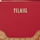 Tracollina Donna 1A Classe Alviero Martini linea Frost Geo in Tessuto Gommato Rosso Scuro PP54