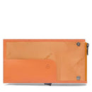 PIQUADRO Kartenetui aus Leder und Aluminium mit RFID in Orange Modell Atlas - PP5585S138R