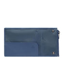 Portacarte PIQUADRO in Pelle e Alluminio con RFID Blu Linea Atlas - PP5585S138R
