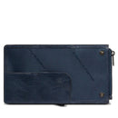 Portacarte PIQUADRO in Pelle e Alluminio con RFID Colore Avio Linea Solm - PP5585S141R