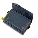 Portacarte PIQUADRO in Pelle e Alluminio con RFID Colore Avio Linea Solm - PP5585S141R