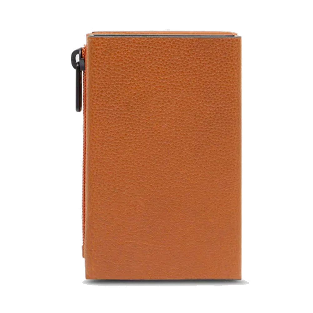 Portacarte PIQUADRO in Tessuto e Pelle e Alluminio con RFID Colore Arancione - Cuoio - PP5585W138R