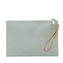 Clutch Donna 1A Classe Alviero Martini linea Frost Geo in Tessuto Gommato Azzurro Artico PP55