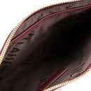 Clutch Donna 1A Classe Alviero Martini linea Frost Geo in Tessuto Gommato Bordeaux PP55
