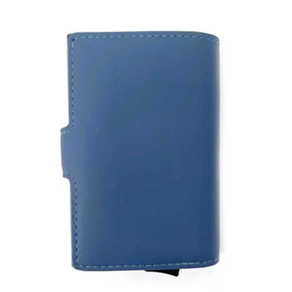 Kartenetui PIQUADRO aus Stoff und Aluminium mit RFID in Avio Modell Corner 2.0 - PP5649C2OWR