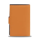 PIQUADRO Kartenetui aus Stoff und Aluminium mit RFID in Cognac Modell Corner 2.0 - PP5649C2OWR