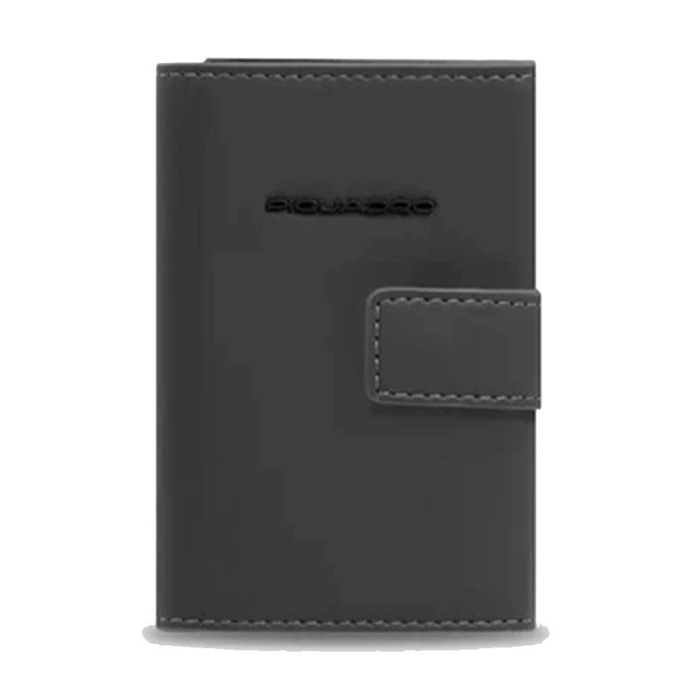 Portacarte PIQUADRO in Tessuto e Alluminio con RFID Colore Nero Linea Corner 2.0 - PP5649C2OWR