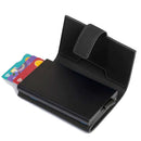 PIQUADRO Kartenetui aus Stoff und Aluminium mit RFID in Schwarz Modell Corner 2.0 - PP5649C2OWR
