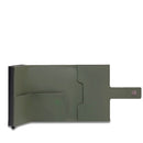 PIQUADRO Kartenetui aus Stoff und Aluminium mit RFID in Grün Modell Corner 2.0 - PP5649C2OWR
