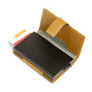 Portacarte PIQUADRO in Tessuto e Alluminio con RFID Colore Senape Linea Pq - Earth - PP5649S137R