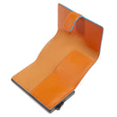 Portacarte PIQUADRO in Pelle e Alluminio con RFID Colore Arancione Linea Atlas - PP5649S138R