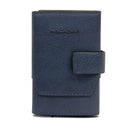 Portacarte PIQUADRO in Pelle e Alluminio con RFID in Pelle Avio - PP5649S141R