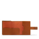 Portacarte PIQUADRO in Pelle e Tessuto e Alluminio con RFID Arancione - Cuoio - PP5649W138R