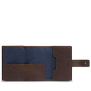 Piquadro PP5649W138R Portemonnaie Unisex Blau - Testa Moro