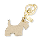 Portachiavi Donna con Scottish Terrier 1A Classe Alviero Martini in Pelle Taupe PP61