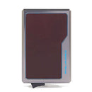 Portacarte PIQUADRO MagSafe in Alluminio e Pelle con RFID Colore Mogano - PP7072B2R