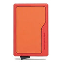 Portacarte PIQUADRO MagSafe in Alluminio e Pelle con RFID Colore Arancio - PP7072S145R
