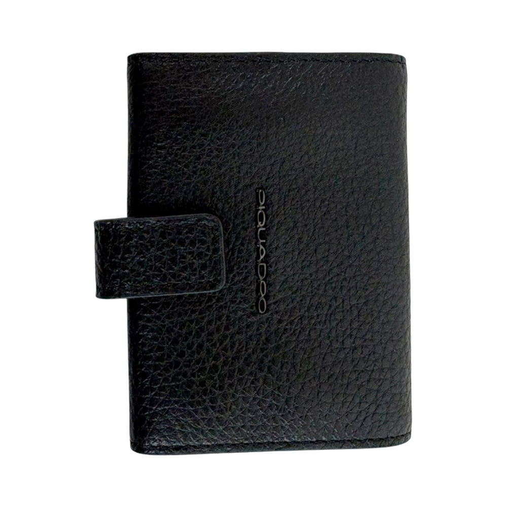 Portafoglio Uomo Verticale MagSafe PIQUADRO in Pelle Nera Linea Modus - PP7199MOSR