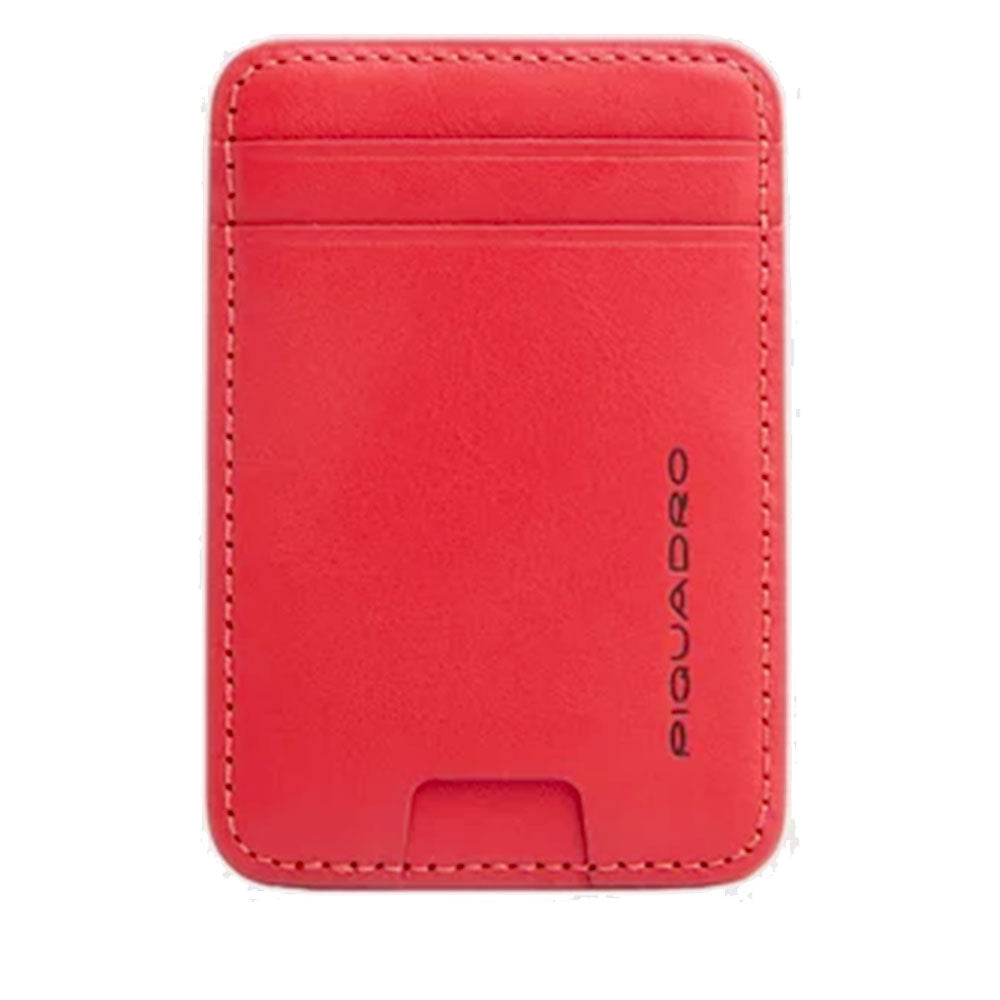 Portacarte PIQUADRO MagSafe in Pelle con RFID Colore Arancione - PP7200S145R