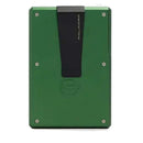 Portacarte PIQUADRO MagSafe in Alluminio e Pelle Colore Verde - PP7201S145R