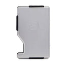 Portacarte PIQUADRO MagSafe in Alluminio e Pelle con Fascia Elastica Colore Nero - PP7203B2R