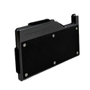 Portacarte PIQUADRO MagSafe in Alluminio e Pelle con Fascia Elastica Colore Nero - PP7203MOSR