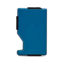 Portacarte PIQUADRO MagSafe in Alluminio e Pelle con Fascia Elastica Colore Blu - PP7203S145R