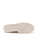Sneakers Platform PATRIZIA PEPE Girl linea Flyglitter in Pelle e Glitter Bianco Argento