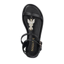 Sandali Flat PATRIZIA PEPE Girl linea Flyclassic Sandal in Pelle Nera