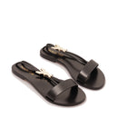 PATRIZIA PEPE Girl Fly Linie
Flache Sandalen Fly Gioiello Sandalenlinie aus schwarzem Leder