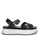 Sandali Platform PATRIZIA PEPE Girl linea Flyplat Sandal in Pelle Nera