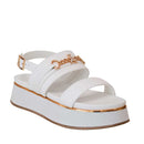 Sandali Platform PATRIZIA PEPE Girl linea Flyplat Sandal in Pelle Bianca