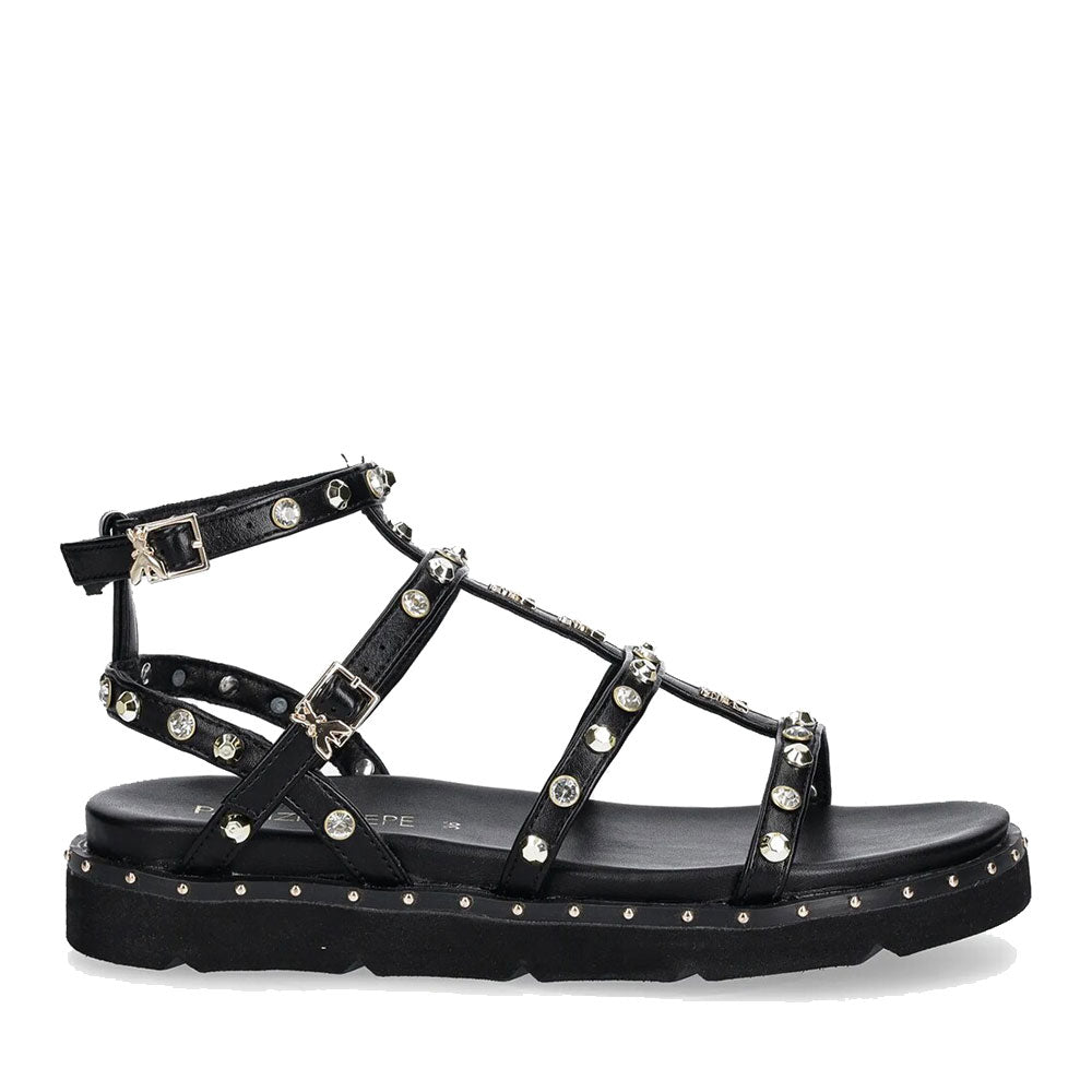 Sandali PATRIZIA PEPE Girl linea Flymicro Sandal in Eco Nappa Nera