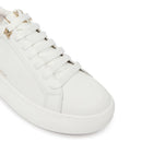 Sneakers Platform PATRIZIA PEPE Girl in Pelle Bianca