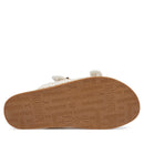 Ciabatte Doppia Fascia PATRIZIA PEPE Girl linea Fly Sandal in Ecovitello Intrecciato Bianco