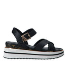 Sandali Platform PATRIZIA PEPE Girl linea Flyplat Sandal in Pelle Nera