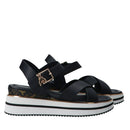 Sandali Platform PATRIZIA PEPE Girl linea Flyplat Sandal in Pelle Nera