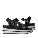 Sandali Platform PATRIZIA PEPE Girl linea Flyplat Sandal in Pelle Nera